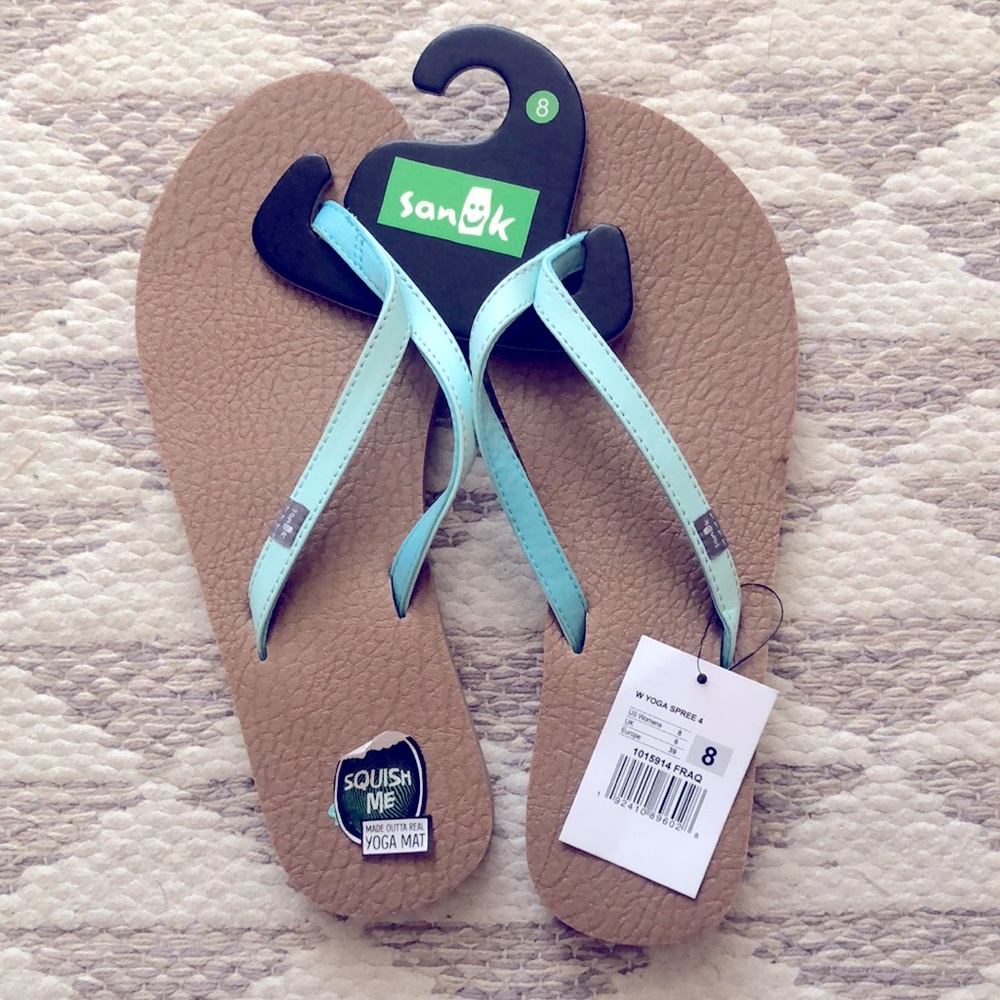 Sanuk Yoga Spree Sandals BRAND NEW size 8!!